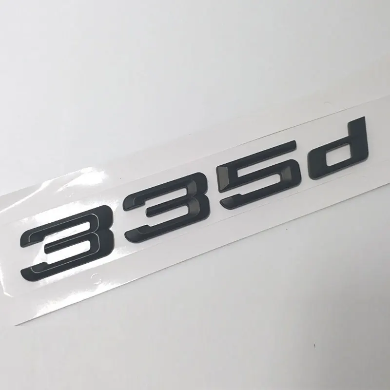 318d 320d 323d 328d 325d 330d 335d original logo car sticker for BMW 3 Series rear displacement modification label decoration