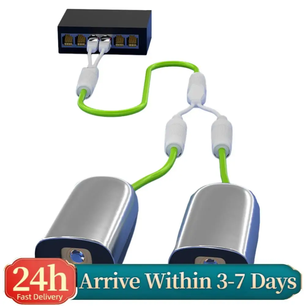 

Водонепроницаемый Ethernet PoE-сплиттер-комбинатор, адаптер PoE 2-в-1, сетевой соединитель для установки камер видеонаблюдения