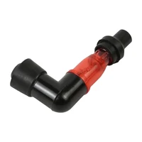 Tapa de bujía Universal para motocicleta, tapa de bujía intermitente de codo para motocicleta, 1 ud.
