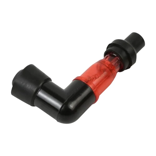 Tapa de bujía Universal para motocicleta, tapa de bujía intermitente de codo para motocicleta, 1 ud.