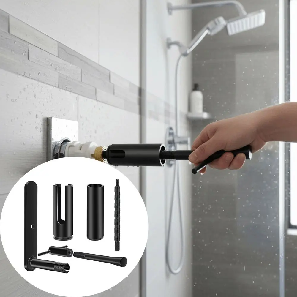 

Heavy Duty Shower Valve Core Tool Assembly Extractor Easy Operation Faucet Tool Hand Tool Hand Tool Extractor Home