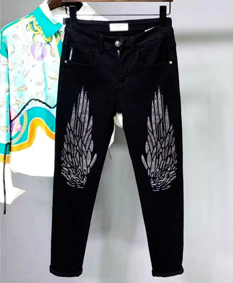 

Men‘s jeans Long pants High Street Fashion use Autumn and winter Long pants 20241022-01