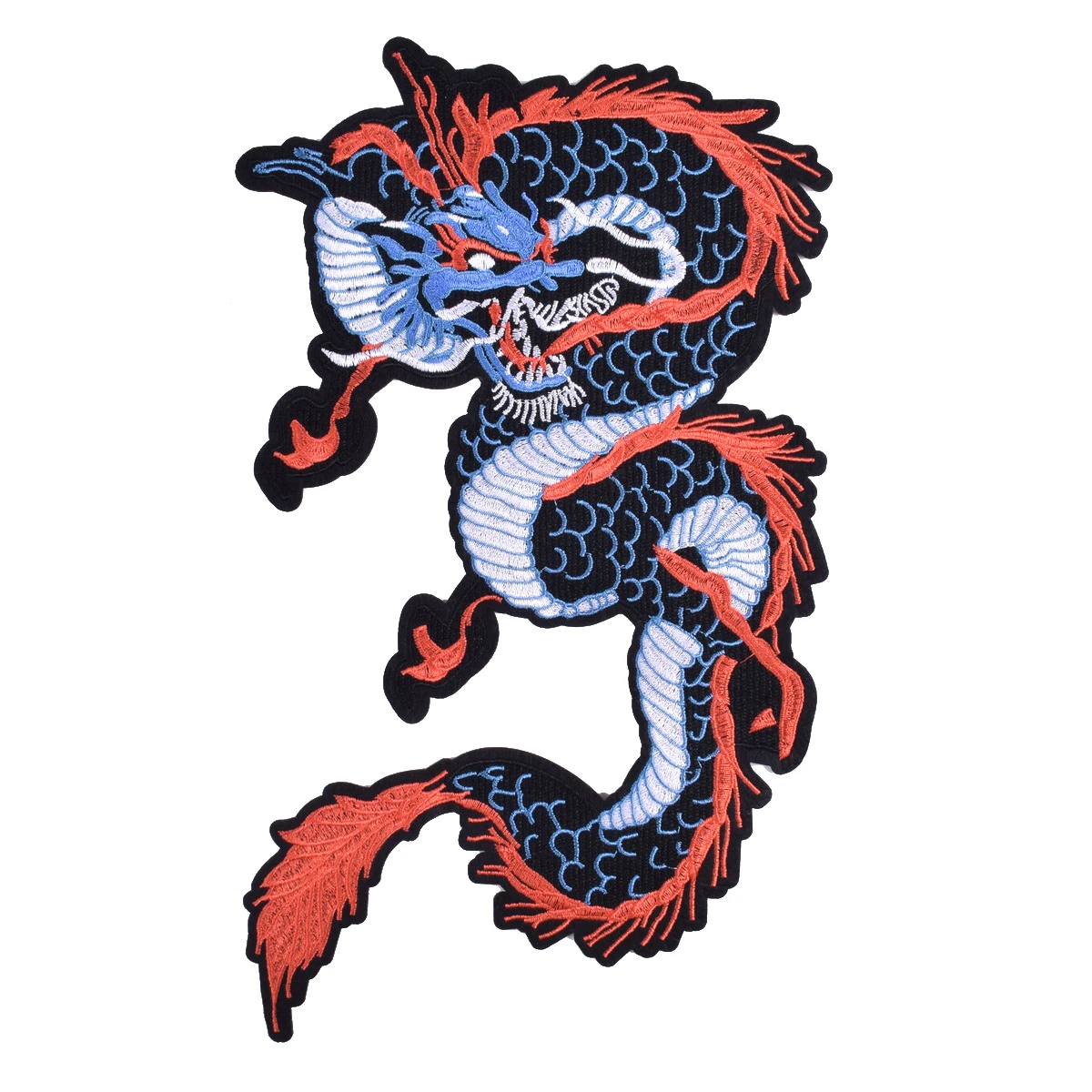 Animal Tiger Embroidery Applique Patch Fabric Sew On Patches For Clothing Coat DIY Sewing Repair Accessories