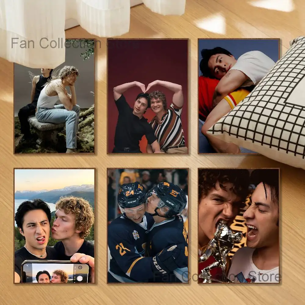 Classic Game Heated Rivalry Poster Multi-Purpose Wall Art for Living Room Bedroom Office Hallway Bar