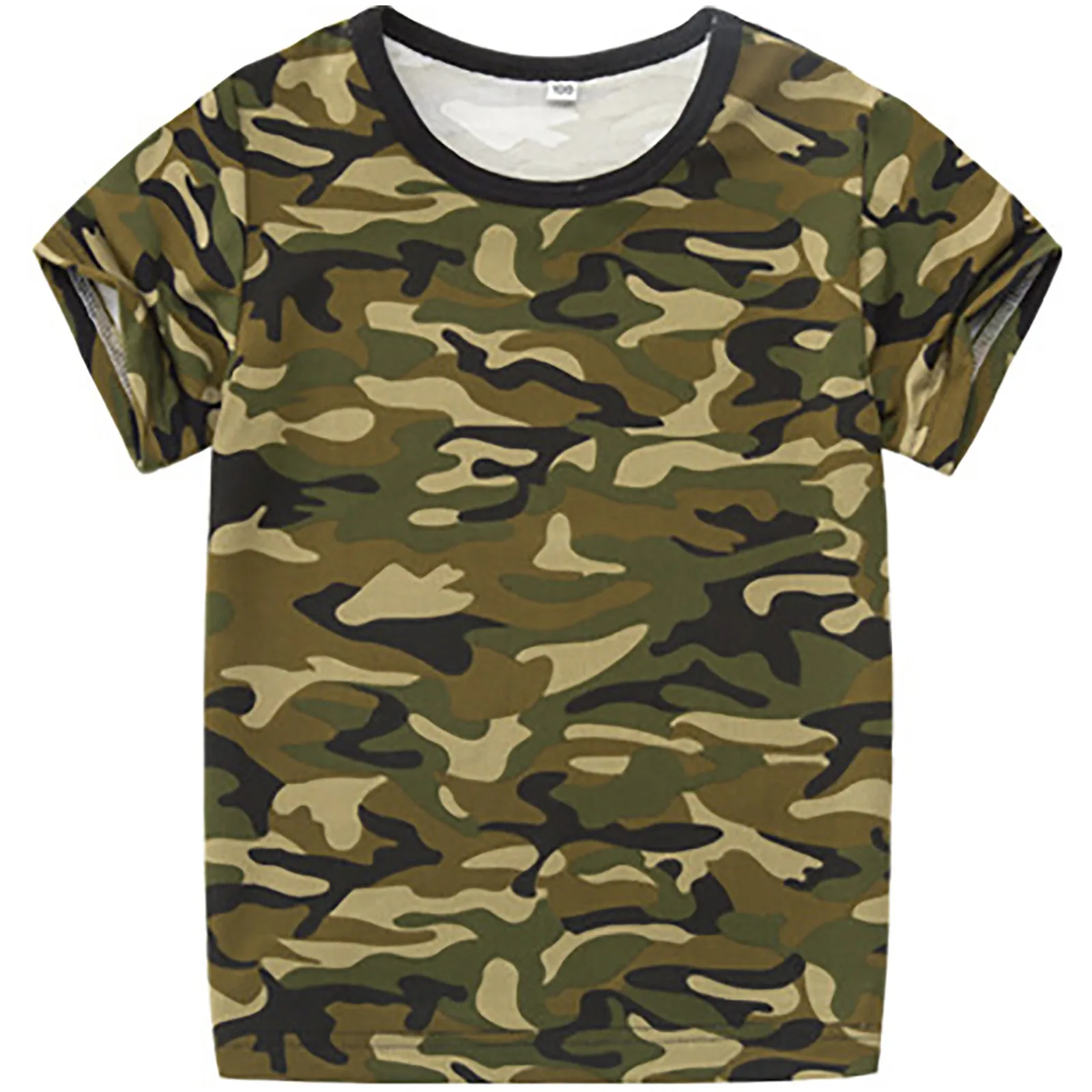 

Boy T Shirt Camo Short Sleeve Tee Shirts For Boys Girls 2 14 Years