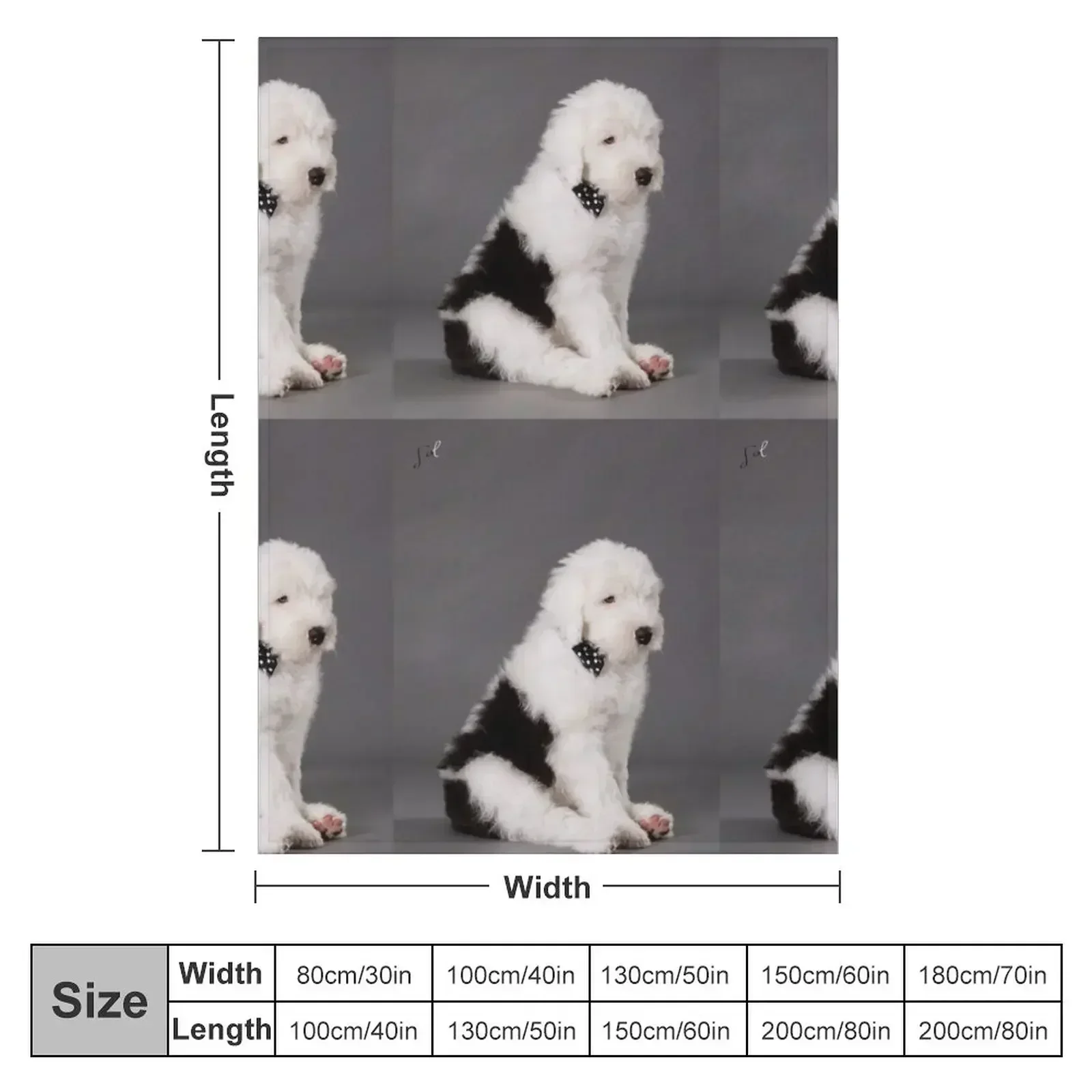 Old English Sheepdog Throw Blanket For Baby Sofa Thermal Thermals For Travel Extra Large Throw Camping Blankets