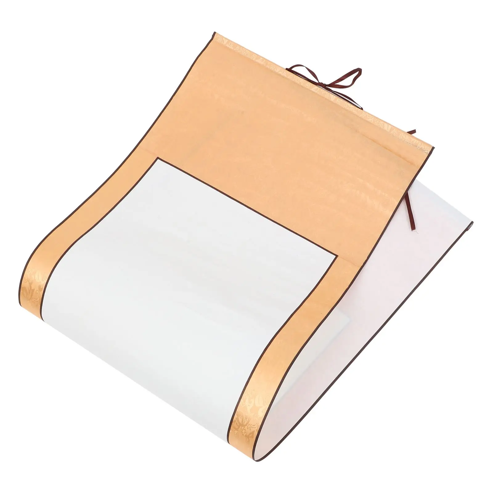 

Xuan Paper 4ft Golden Yellow Calligraphy Writing Blank Rice Paper Sturdy Home Office Decoration Long Lasting Storage