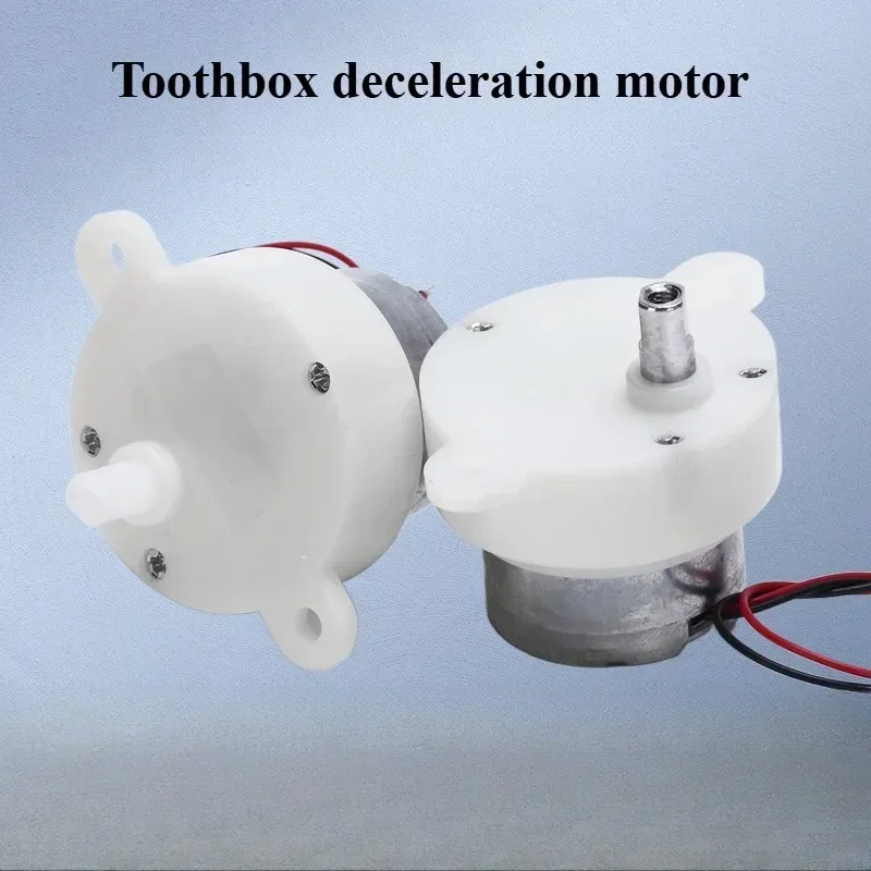 JS30 Miniature Gear Motor DC 6V Plastic Gear Motor 5-100 Rpm Low-speed Small Motor for Automation Equipment view 2