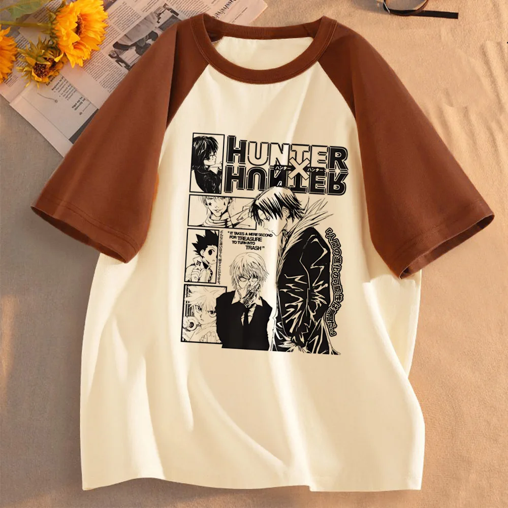 Hunter x Hunter shirt girl kawaii Digital University harajuku  women 2000s tshirt Breathable Digital harajuku Y2k hip hop women