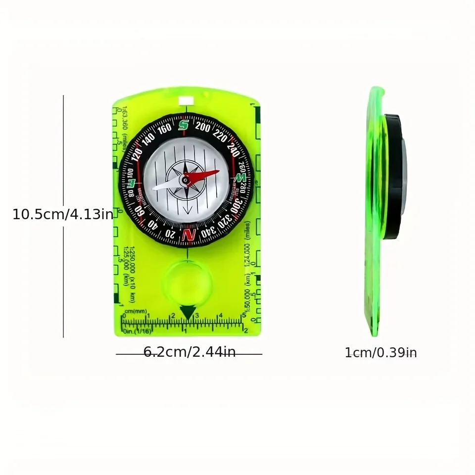 Camping Wandern Kompass Navigation Tragbare Handheld Kompass Überleben Guider Outdoor Camping Überleben Kompass – Detail 9