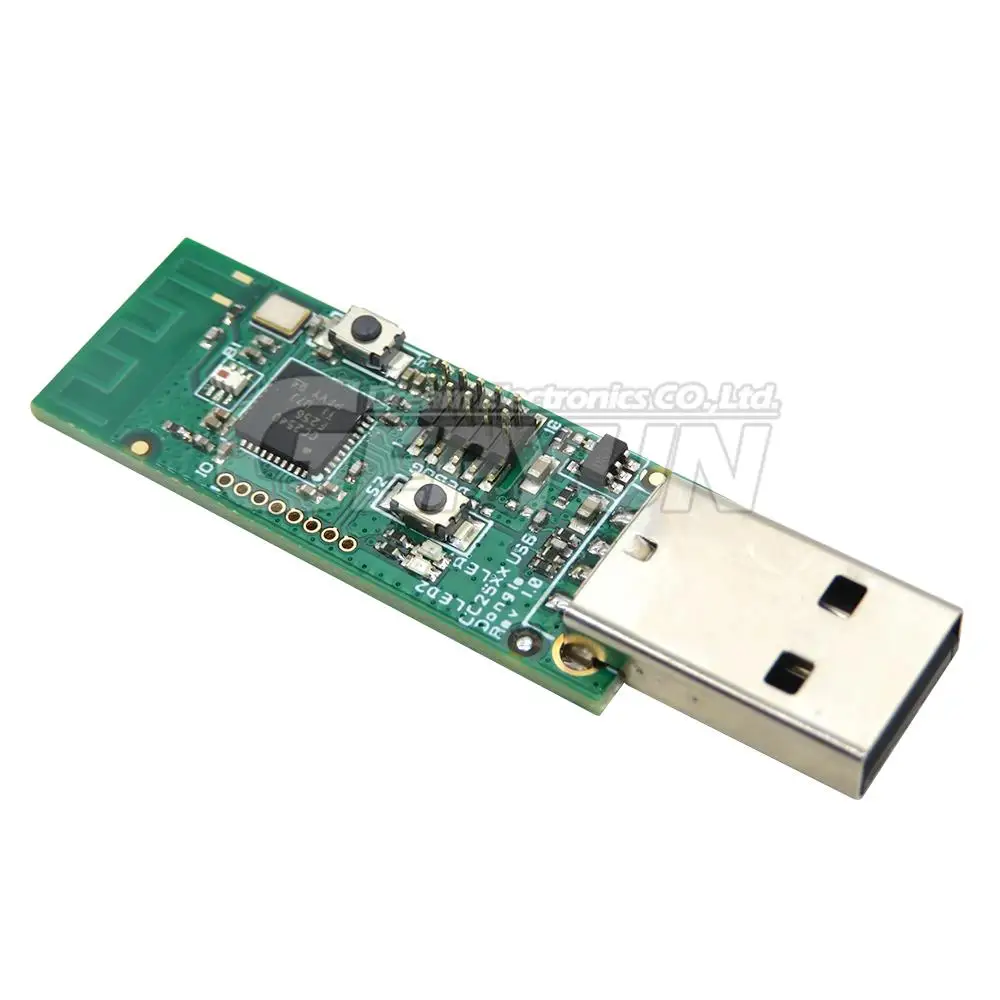 Wireless Zigbee CC2540 Sniffer Bare Board USB Interface Dongle Capture Packet Sniffer Board Debug Pin Bluetooth 4.0 BLE Adapter