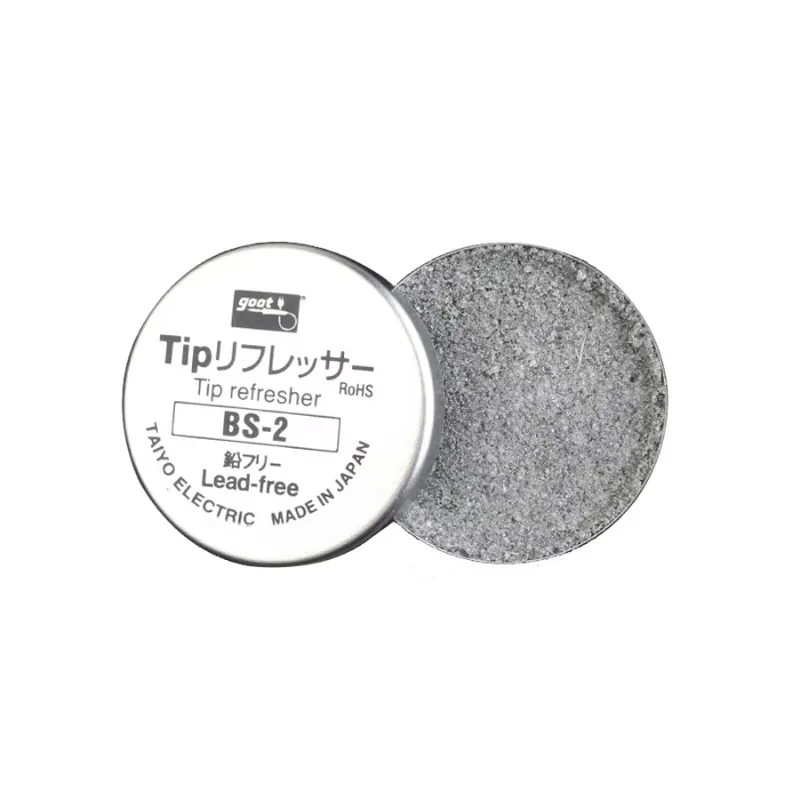 Original Japan GOOT BS-2 Lead-Free Soldering Iron Tip Refresher | Boosts Efficiency & Extends Life | Welding Regeneration Agent