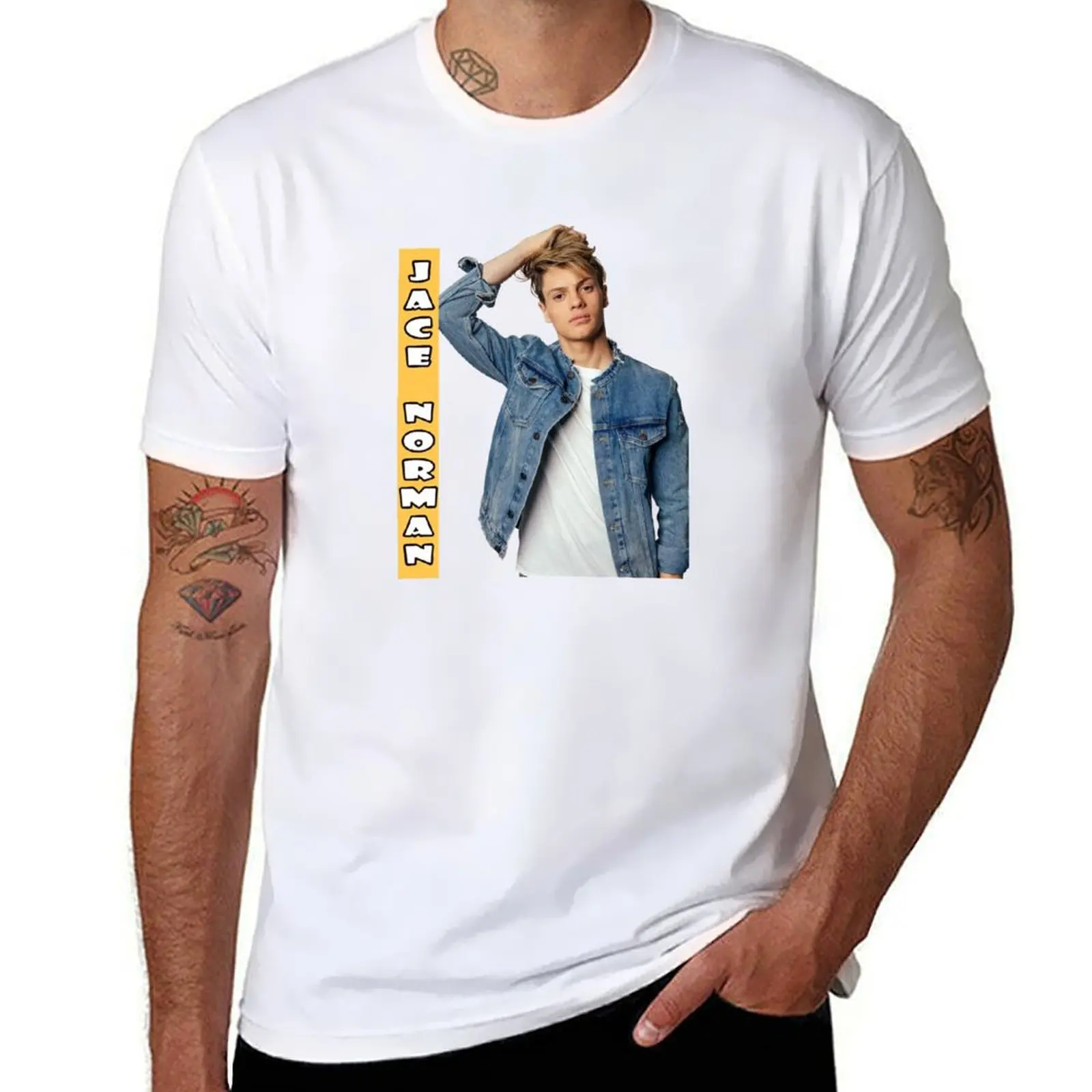 

Jace Norman T-Shirt Basic Daily Outfit Short Sleeve Tee