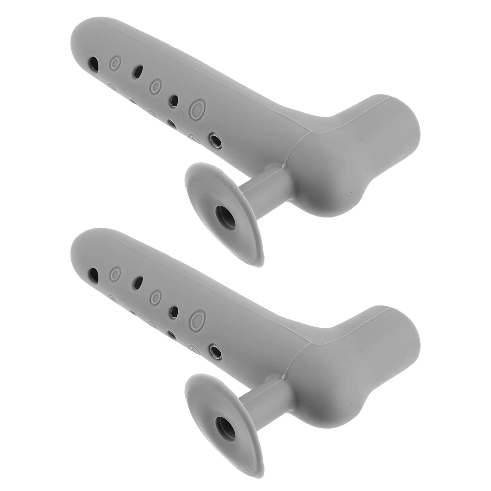 

2 шт. Современные мягкие накладки на дверные ручки из TPR, легко устанавливаемые, без сверления, противоударные, защитные, декоративные