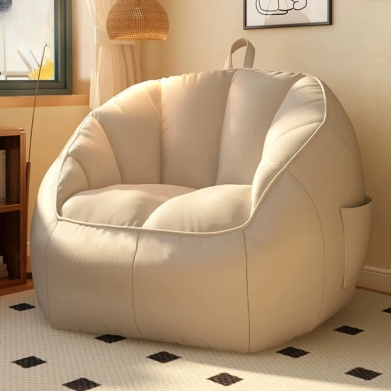 

Lazy Sofa Beanbag Sofa Chair Can Lie on Tatami Sofa Bedroom Casual Balcony Single Soft Comfortable Sofa Practical New Sofa