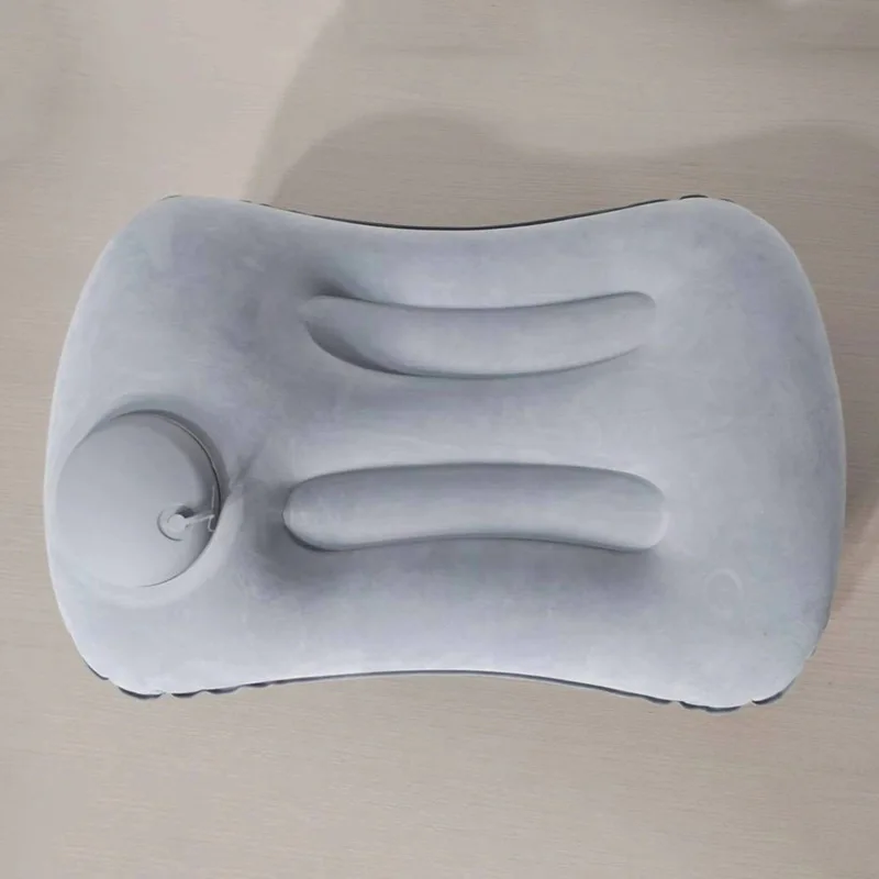 Ultra Soft Portable Inflatable Pillow Neck Lumbar Support for Camping,Pool Car Travel,Outdoor Lightweight Compact Comfort gallery 4