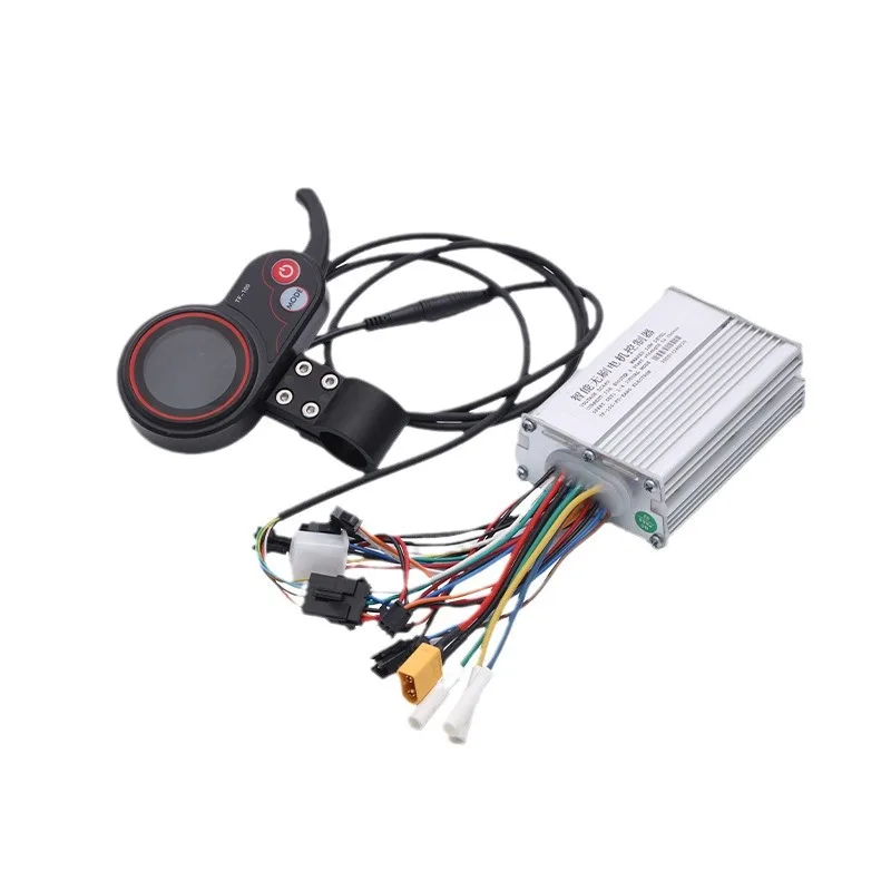 

25A Controller 36 48V Motor Controller Grooves Design High-quality Materials Sensitive Braking Steady Speed Control