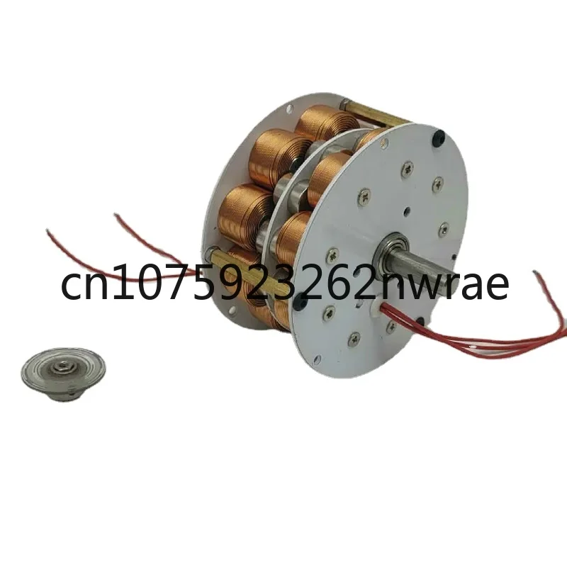 

50W-60W Miniature Double-layer Disc Generator with Iron Core Multi-pole Three-phase AC Permanent Magnet Brushless