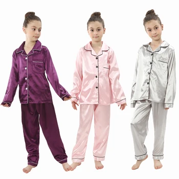 Kids Satin Set 1