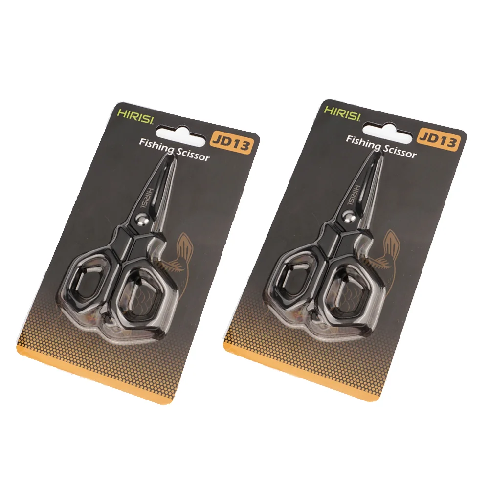 Hirisi Karpfen Angeln Schere Edelstahl Rost-Proof Schere Angelschnur Cutter für Braid/PE Linie Angeln Zangen Werkzeuge JD13
