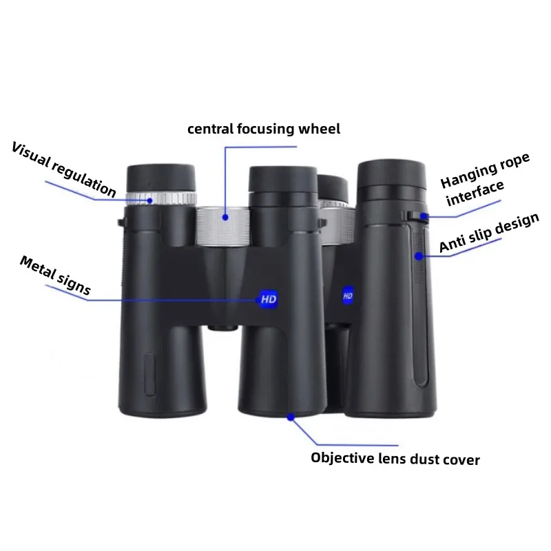 Astronomical Telescope 12X42 ED Binoculars,IPX7 Waterproof BAK4,Bird Watching,Stargazing,camping,travel