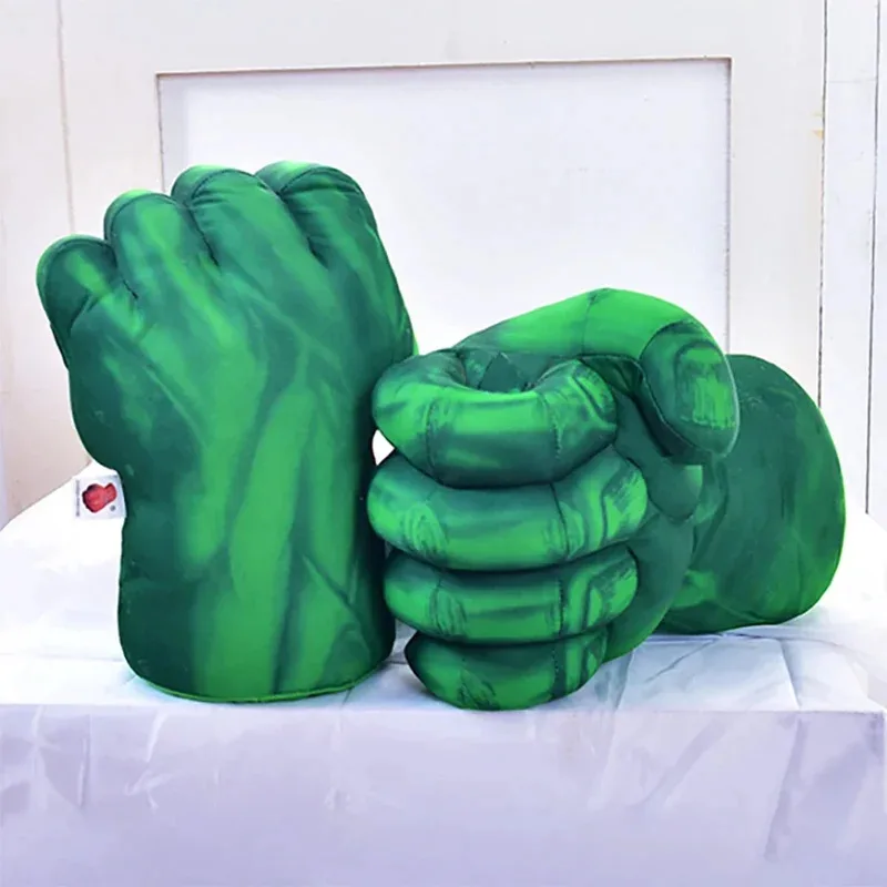 قفازات العضلات القطيفة من Smile Hero للبالغين والأطفال، ملحقات الملاكمة، التنكرية، الرسوم المتحركة، لعبة