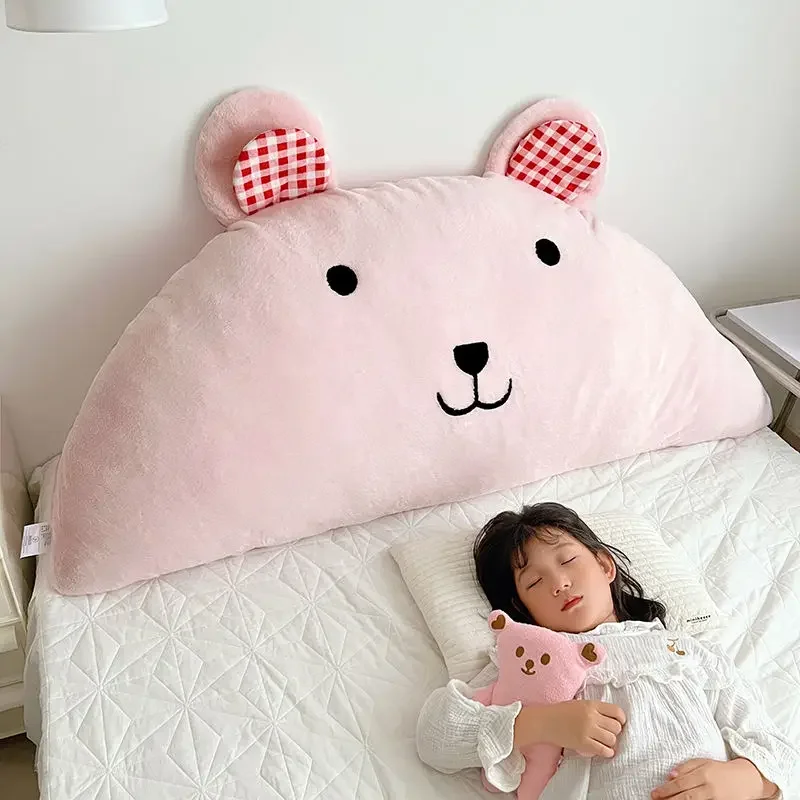 Instagram Style Headboard Cushion Soft Bag Detachable and Washable Cute Large Backrest Sofa Cushion Bedroom Bed Head