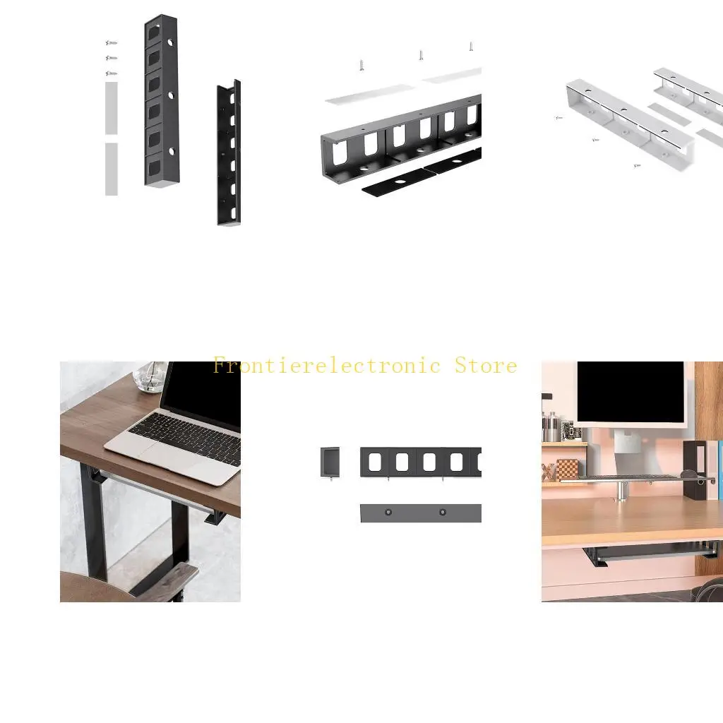 G8DB Heavy Duty Metal Computer Stand For Laptop Studio Vertical Under Table Installation With AntiScratch Protections