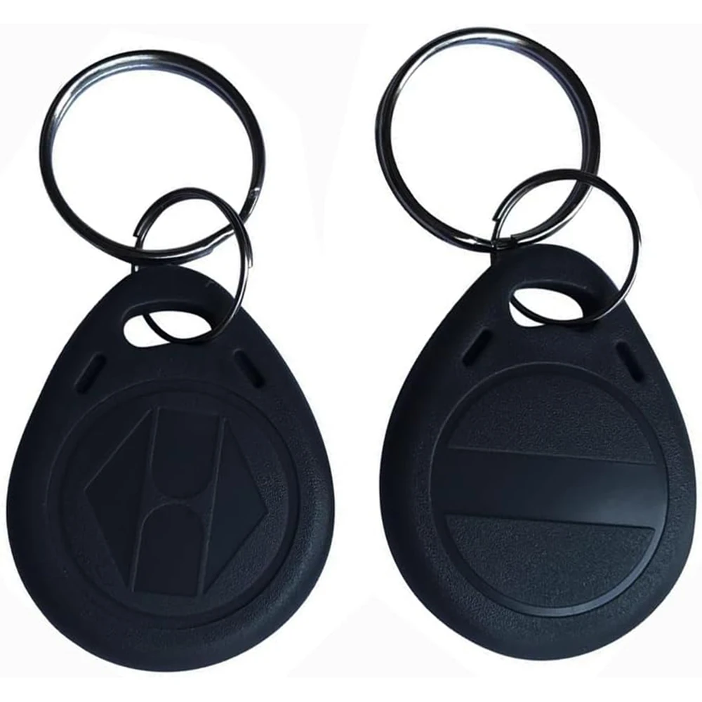 Può scrivere 125kHz RFID portachiavi prossimità ID HID e AWID tag token card riscrivibile T5577 tag vuoto nero universale