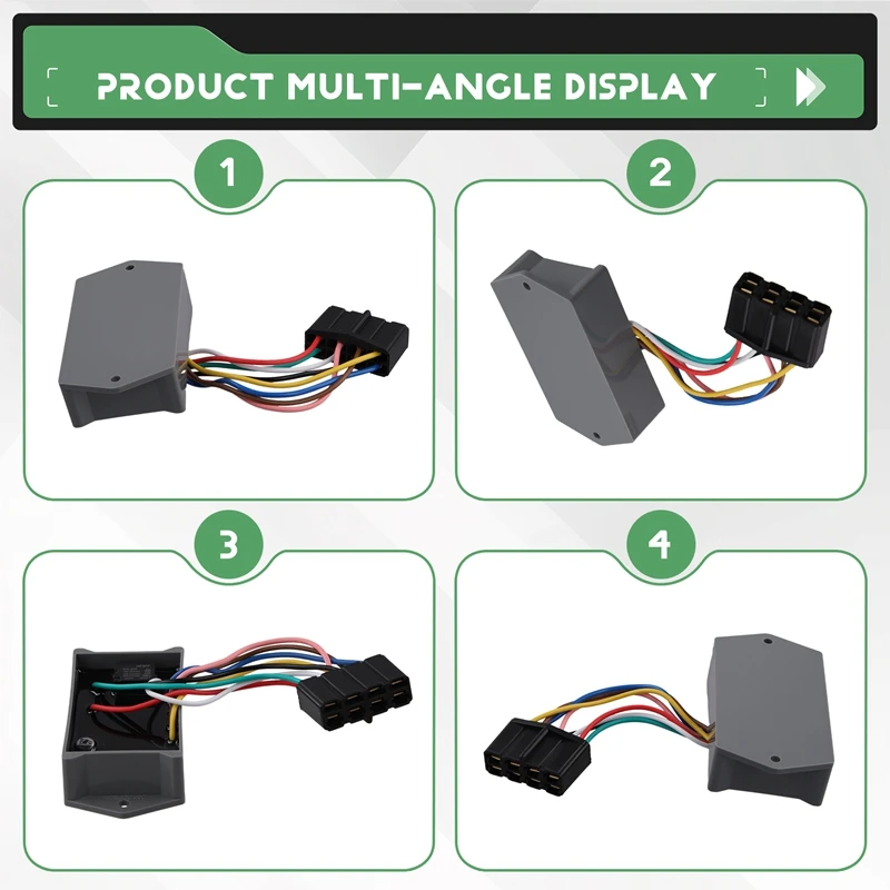 Tech commerciale électrique de tondeuse à gazon 483029 pour SCZÉgalement V31FX SCZ52V-27CV 61 pouces 52 pouces