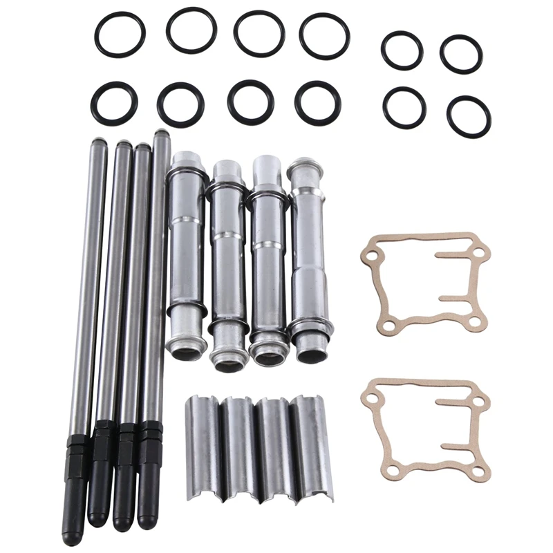 1Set 935095 Adjustable Push Rod Kit Protective Cover Automotive 93-5095 Parts Metal