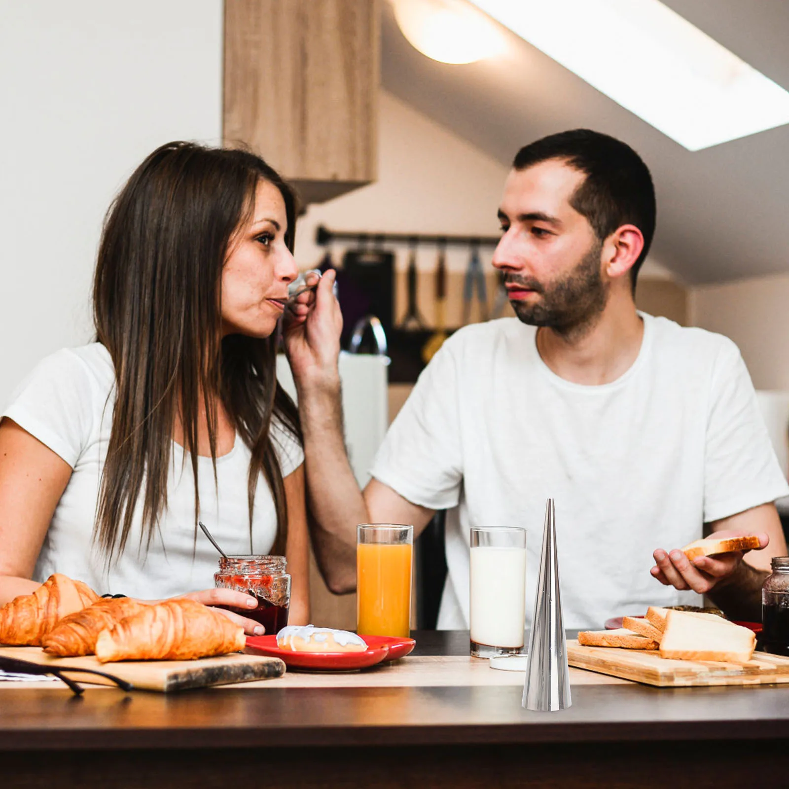 

24Pcs Stainless Steel Connoli Molds Cylindrical Shaped Baking Tubes for Croissant Pastry Roll Desserts and Savory Appetizers