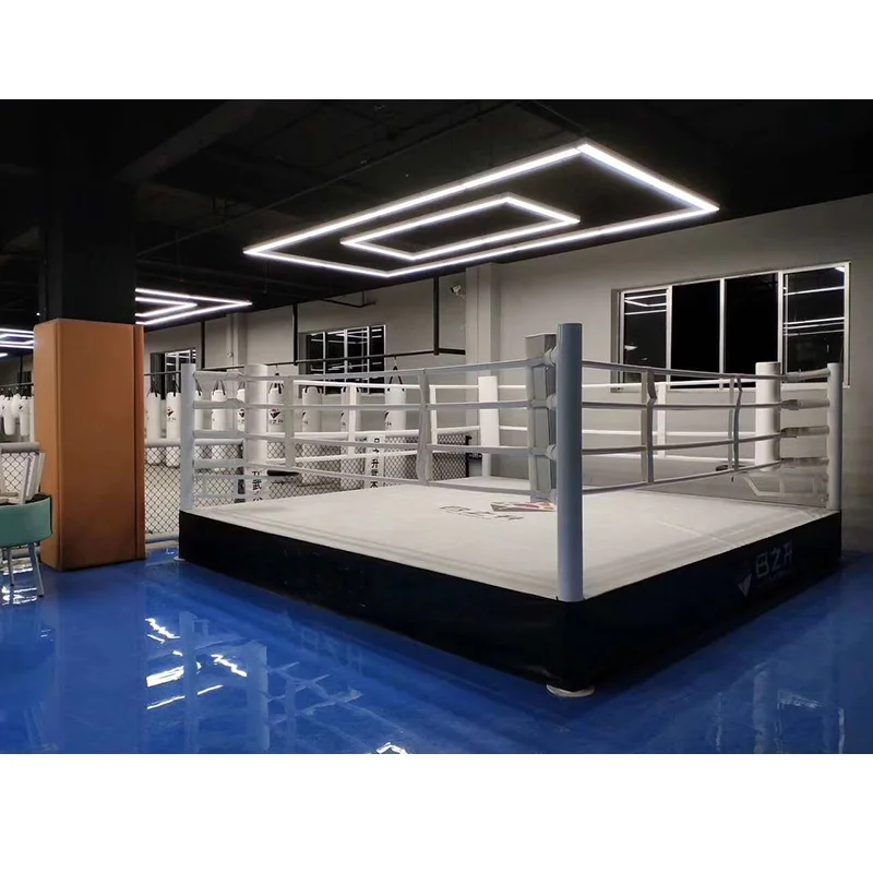 International Standard Boxing Ring Flooring  High Type Wrestling Ring Boxing Rings 7m*7m Accessories for Sale