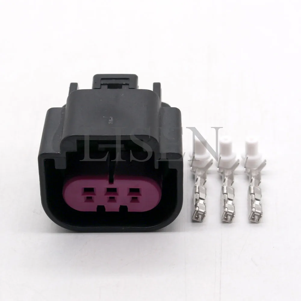 13511132 15326810 Delphi 10 Sets 3 Pin Black Female Plug GT150 Sealed Flex Fuel Sensor Connector For Buick E85