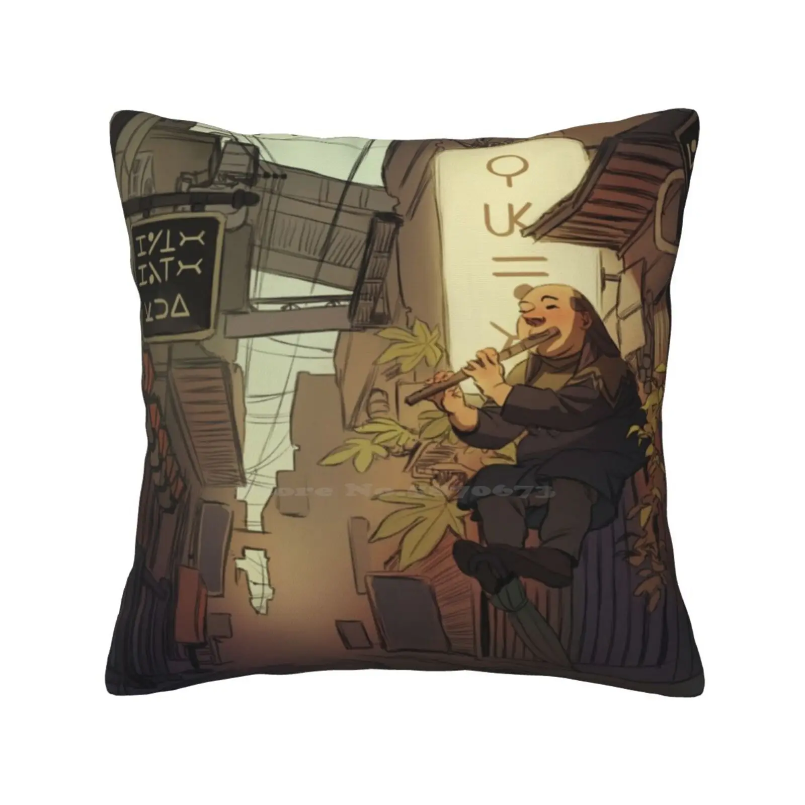 Melody Pillows Case Bedroom Home Decoration