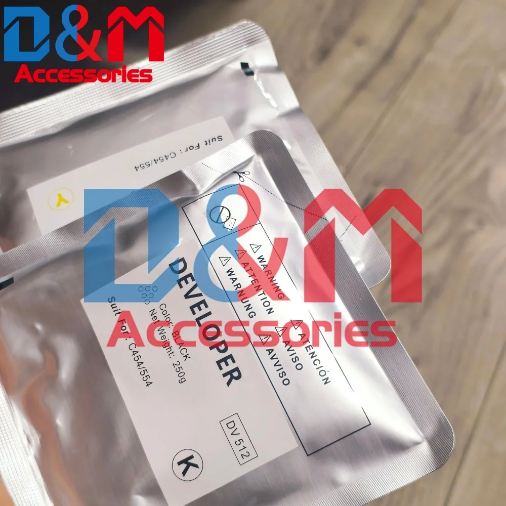 DV512 C224 C284 Developer Powder compatible for Konica Minolta C224 284 364 454 554 C284 C364 C454 C554 C554e High Quality Impor