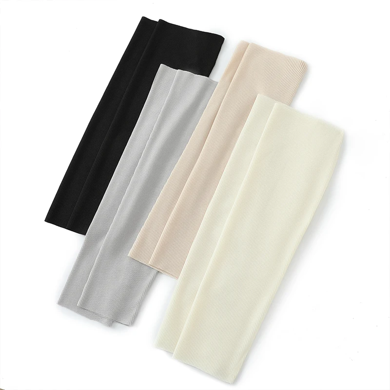 Manicotti di protezione per il braccio da polso in seta di ghiaccio estiva unisex per stanze calde con aria condizionata Maniche finte per un comodo controllo del clima
