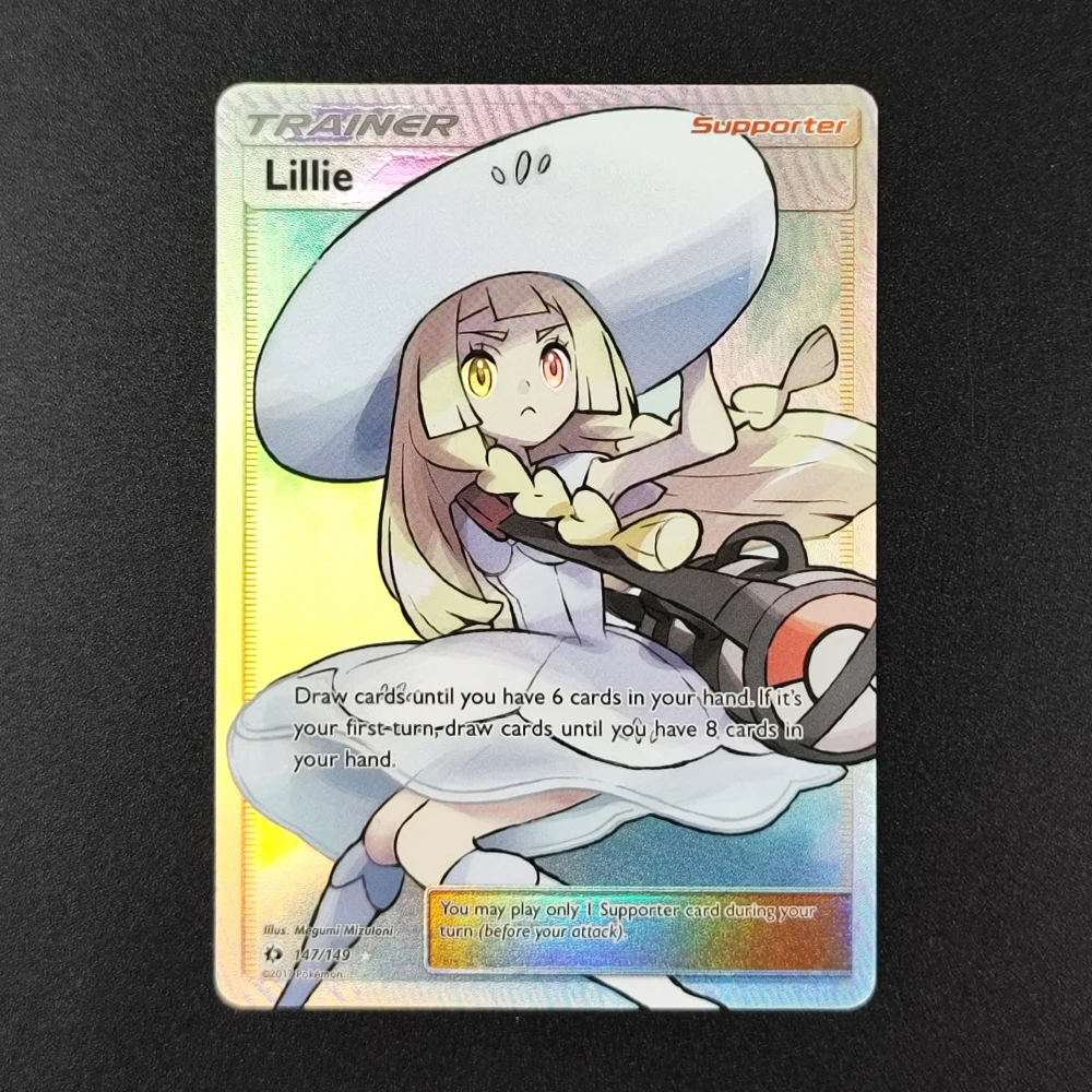 Proxy Pokemon Trainer Card Lillie Full Fore Cynthia N Resolve 230/236  151/156 147/149 105a/124 English PTCG Collection Game Card - AliExpress 26