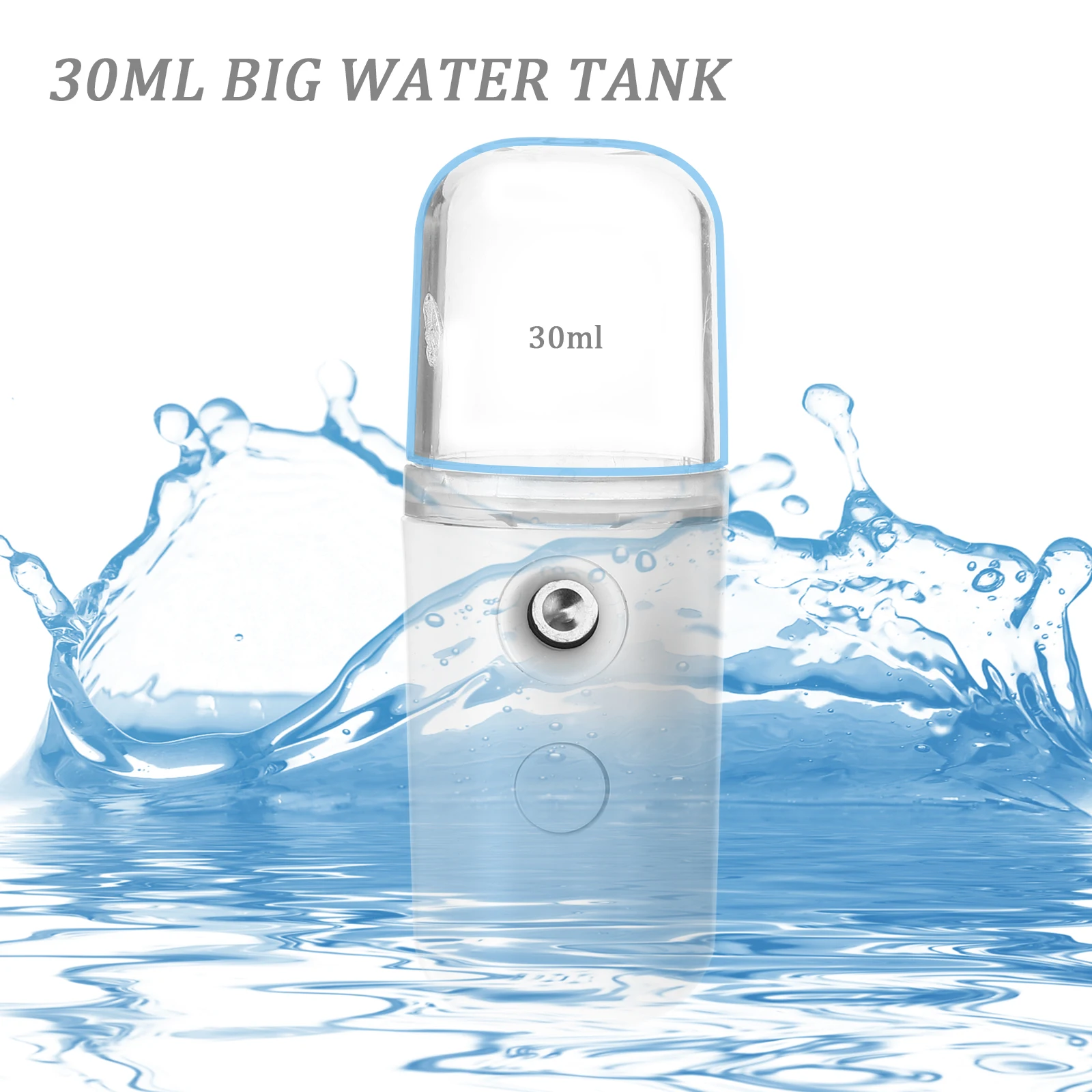 

1pc Humidifier Diffuser Premium Ultrasonic Air Moistener For Home Car Office Aromatherapy Essential Oil Spray