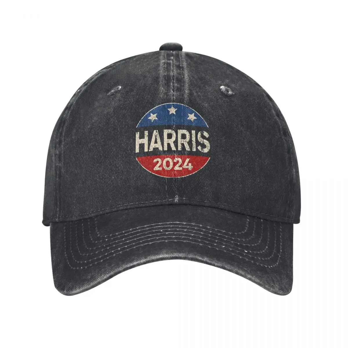 

Vintage Kamala Harris 2024 For President Baseball Cap Unisex Distressed Denim Washed Dad Hat Joe Biden Outdoor Summer Caps Hat