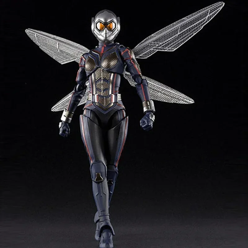 

Marvel Anime Figure Avengers Antman Wasp Collectible 17.5cm Figure Model Toys Legends Surprise Children'S Gift Desktop Decorati