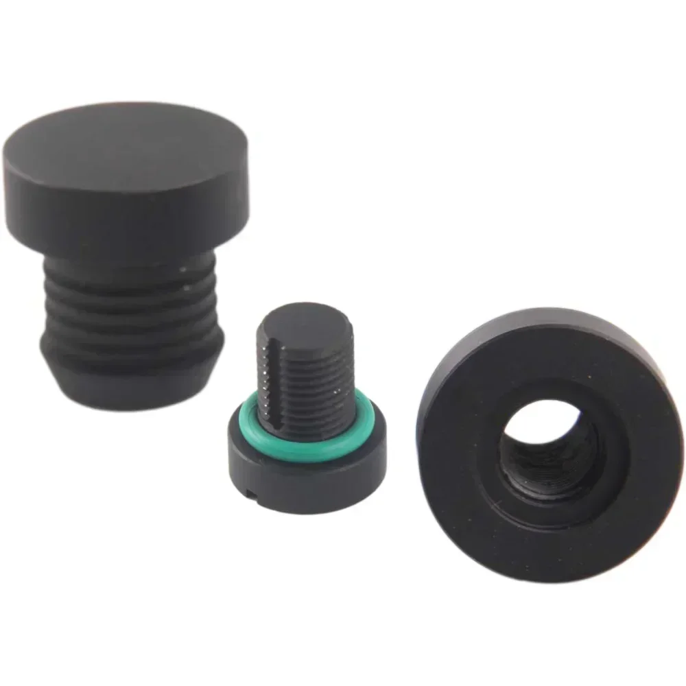 Black adaptor fitting Plugs Cooler Thermostat Bungs For BMW E46 318d 320d 330d 330xd 320cd 318td 320td