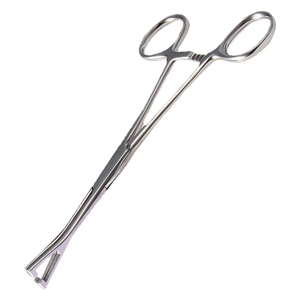 

Stainless Steel Clamp Tattooing Tool Body Piercing Plier For Ear Lip Navel Nose Tongue Compact Lightweight Durable Piercing
