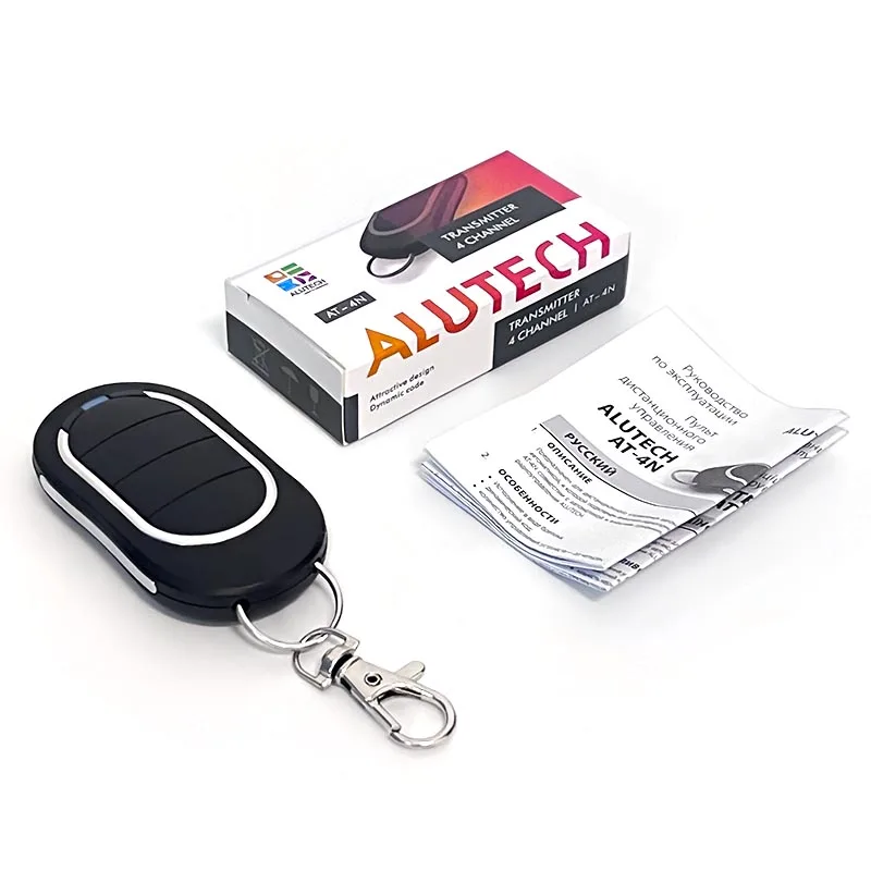 868 ALUTECH AT-4N AT 4N AT4N AT-4N-868 868MHz Garage Remote Control 868.35MHz Gate Remote Control Garage Door Opener Transmitter