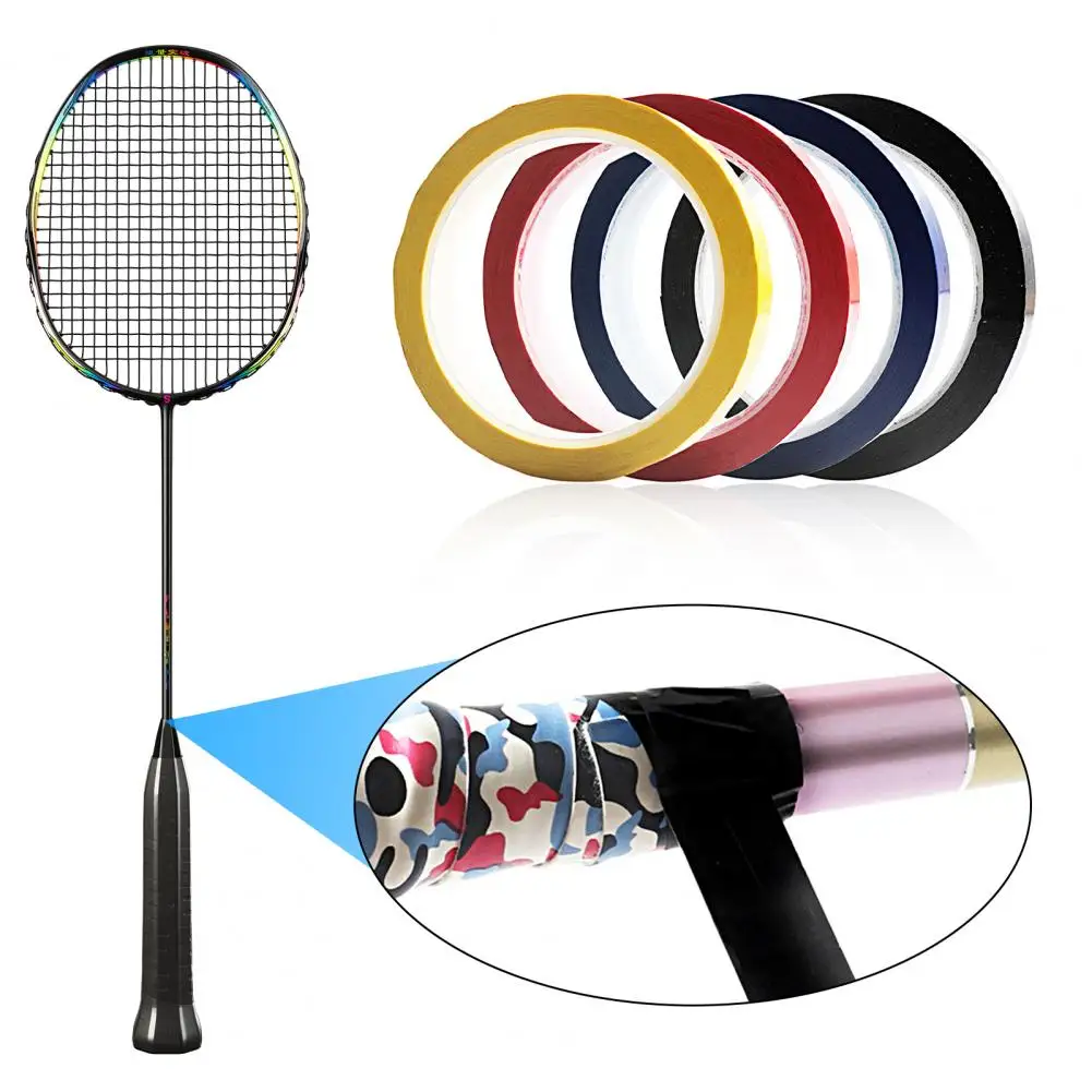 

50m Racket Tape Fishing Rod Handle Tape Self-adhesive Sealing Tape Fishing Rod Badminton Racket Wrap Sweatband Fishing Tools