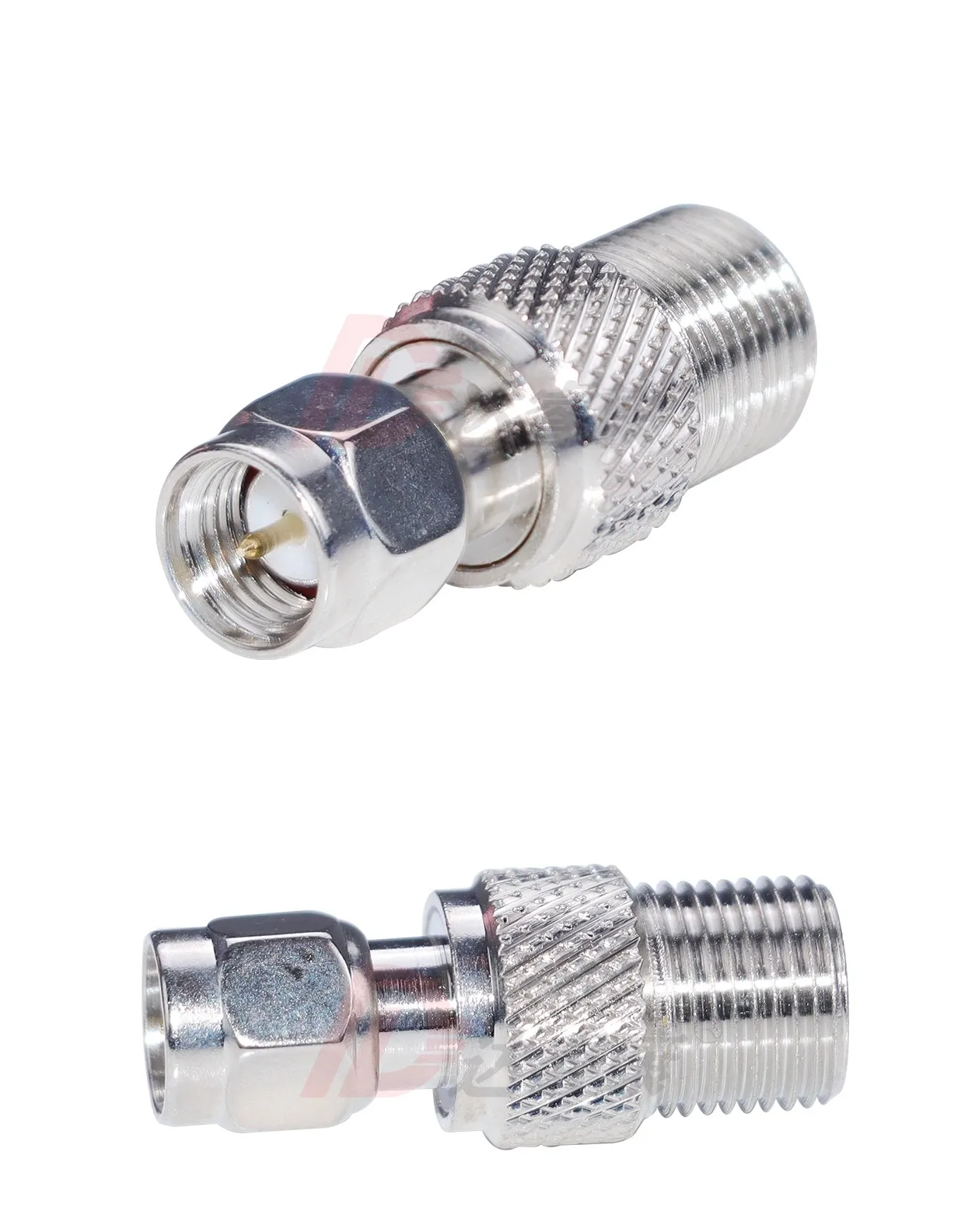 1pcs RF adapter SMA-J/F-K British F-type female to SMA inner screw inner needle SMA revolving F-type female