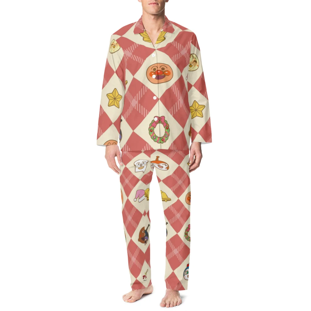 Komplettes Set bedruckter Pyjama, bequem/süß/pattern