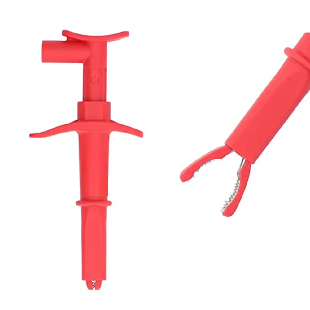 

Multimeter Test Leads Clip Test Probe Hook Quick Test,Car Inspection Hook Professional Insulated 4mm Banana Socket