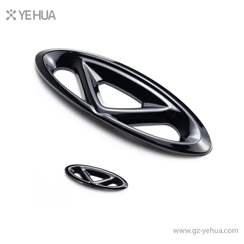 For Chery Tiggo 8 Pro 2020 2024 Black Car Grille Badge Emblem Logo Stickers Automobiles Parts Refit Accesorios Para Auto Tools