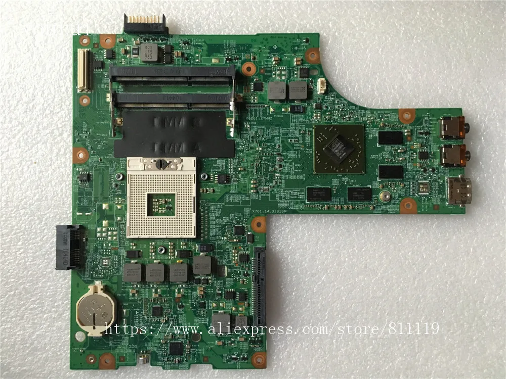 

Оригинальная материнская плата CSRZSZ для Dell Inspiron N5010 CN-0K2WFF 0K2WFF K2WFF 48,4hh01. 011 DDR3, протестирована